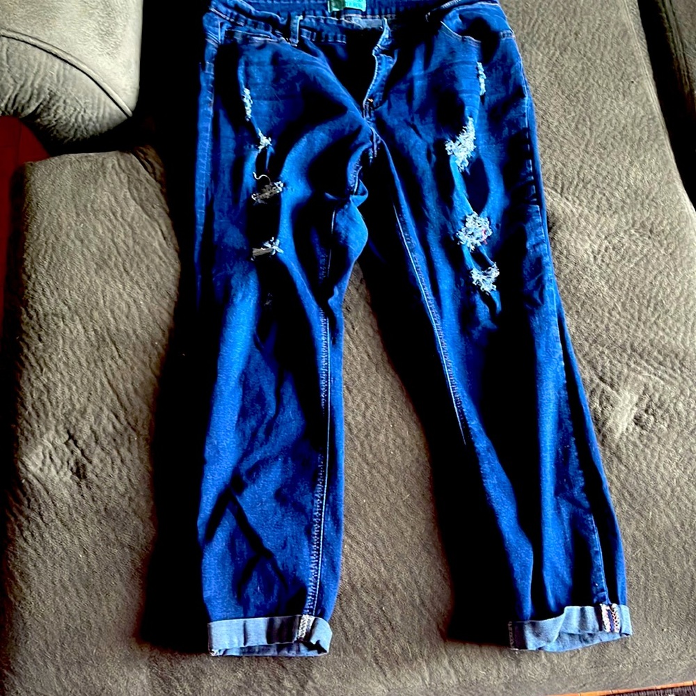 Size 16 crop jeans